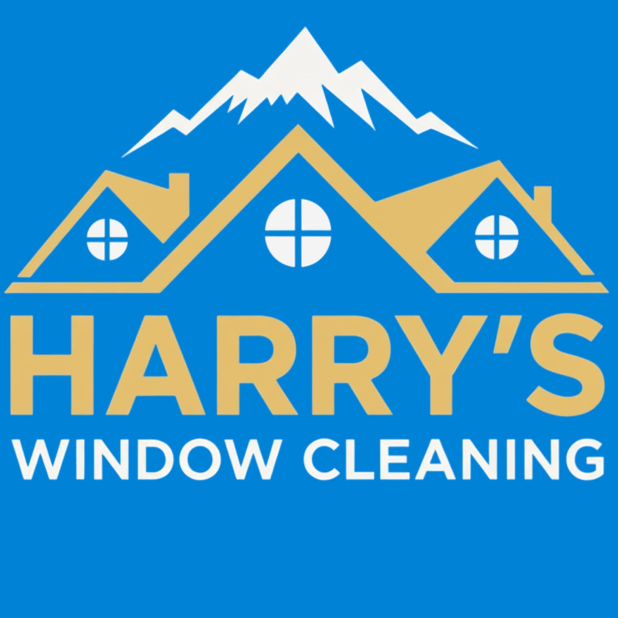 Harry's Window Cleaning Square Logo Final HR Harry's Window Cleaning Square Logo Final HR